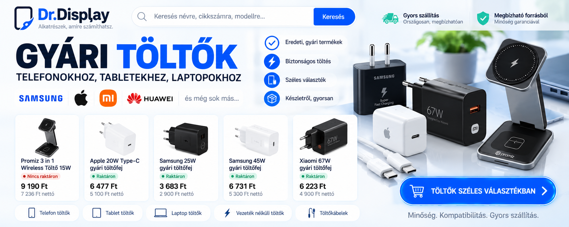 Töltők