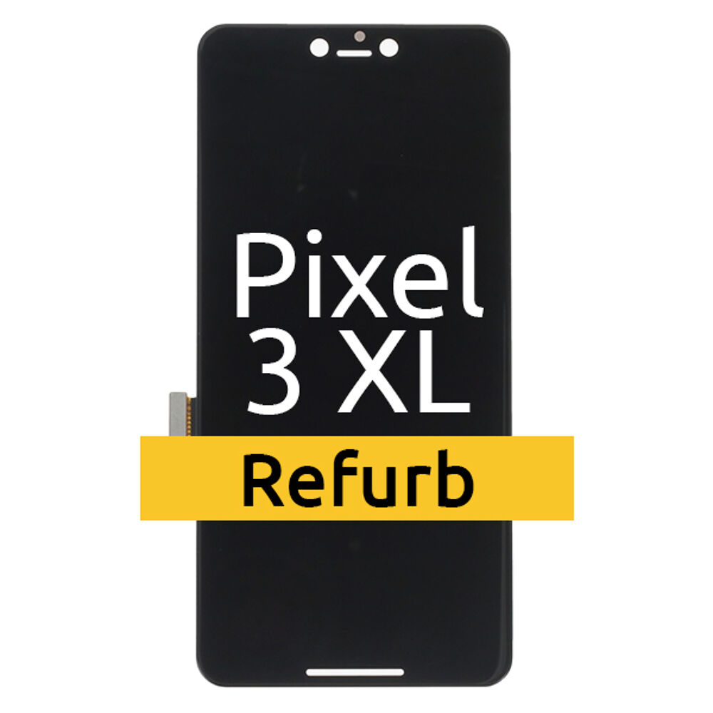 Kijelző keret nélkül (Felújított), For Google Pixel 3 XL
