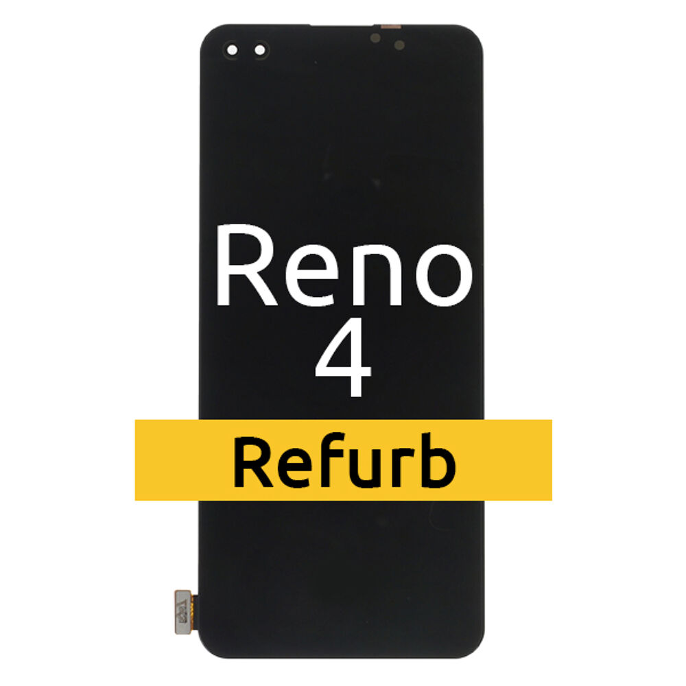 Kijelző keret nélkül (Felújított), For OPPO Reno 4 (4G)