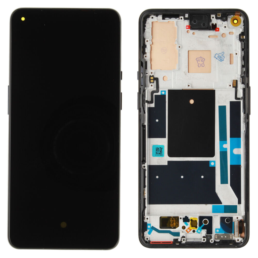 Kijelző (Felújított) - Fekete, For OnePlus 9