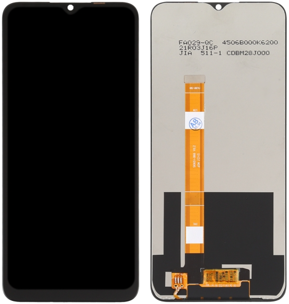 Kijelző keret nélkül (Felújított), For OPPO A15 / For OPPO A15s