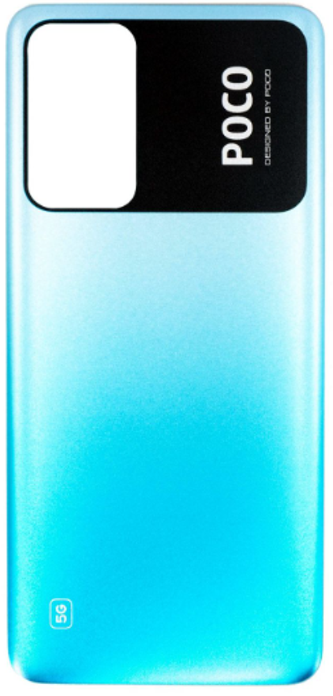 Hátlap (Gyári) - Kék, Xiaomi Poco M4 Pro (5G)