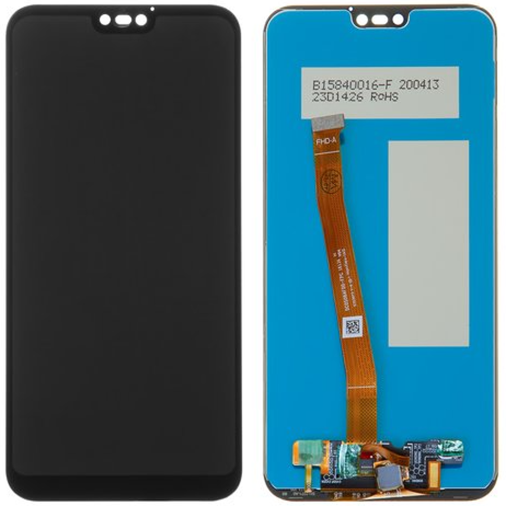 Kijelző (Felújított), For Huawei P20 Lite (2018)