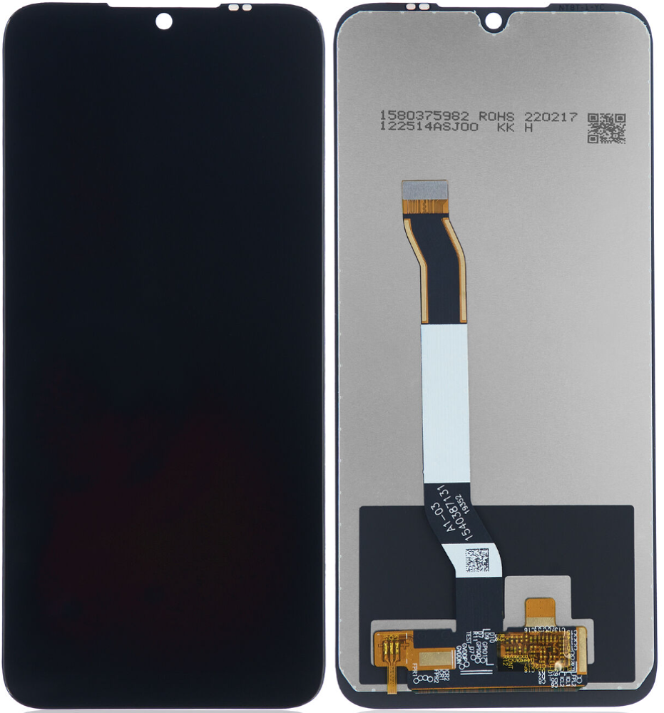 Kijelző keret nélkül (Felújított), For Xiaomi Pirosmi Note 8T