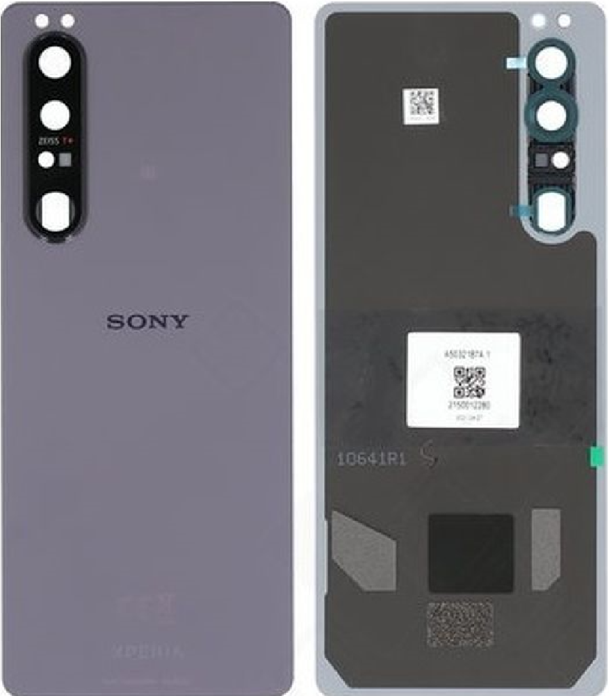 Hátlap (Gyári) - Lila, Sony Xperia 1 III