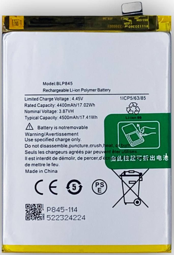 Akkumulátor (Gyári), OnePlus Nord CE 5G