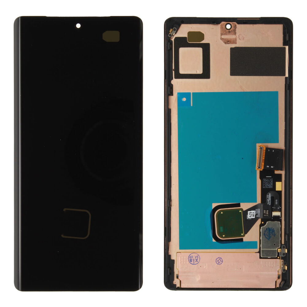 Kijelző kerettel (Felújított) - Obsidian, For Google Pixel 7 Pro