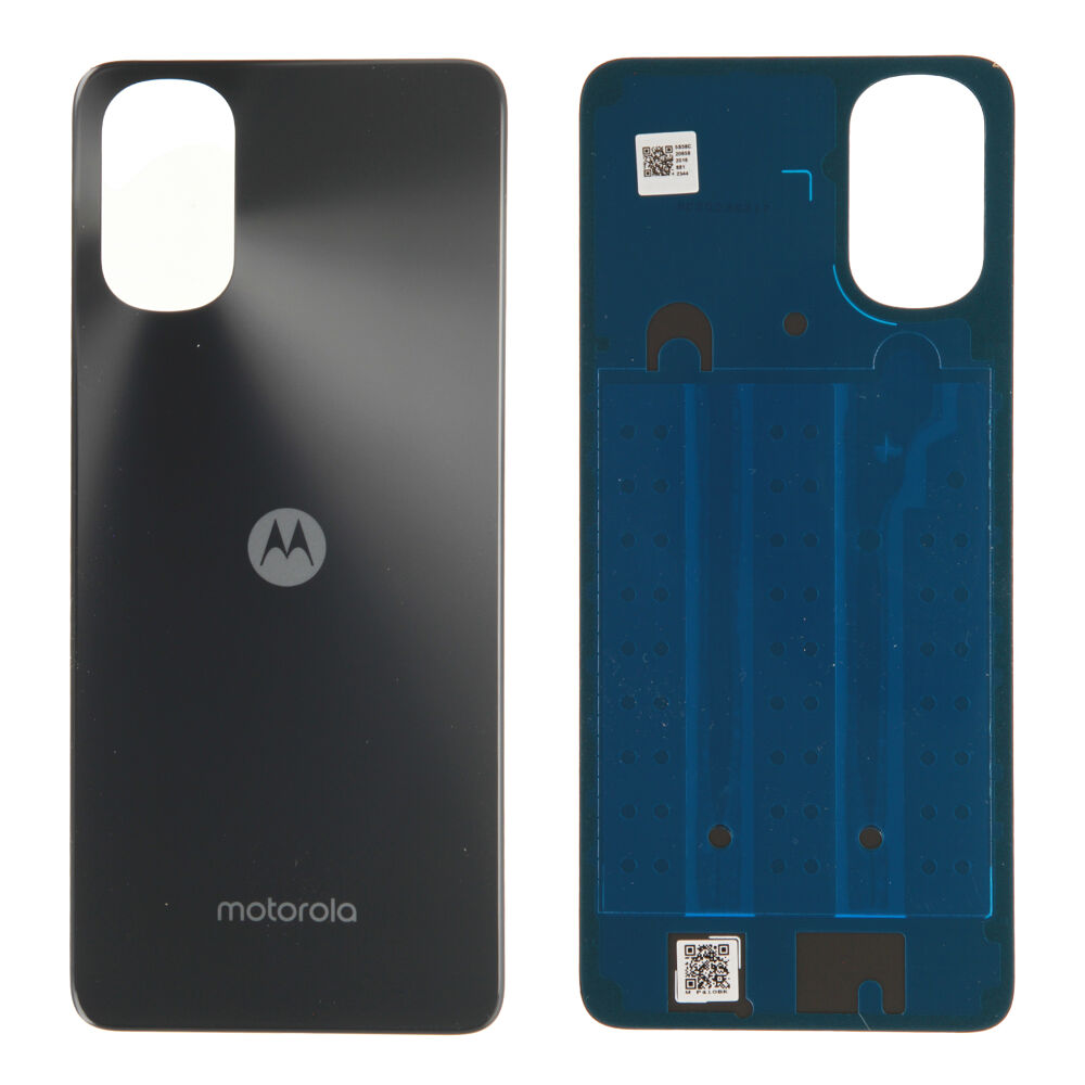 Hátlap (Gyári) - Fekete, Motorola Moto G22