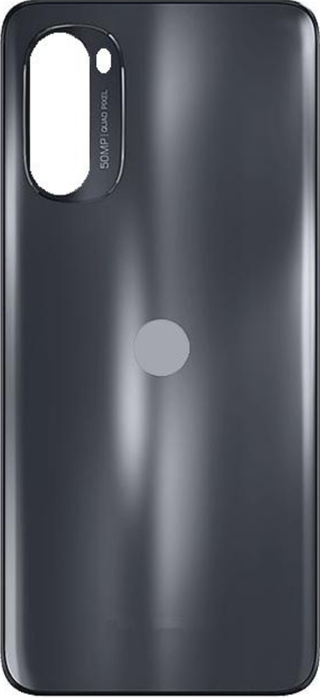 Hátlap (Gyári) - Fekete, Motorola Moto G52