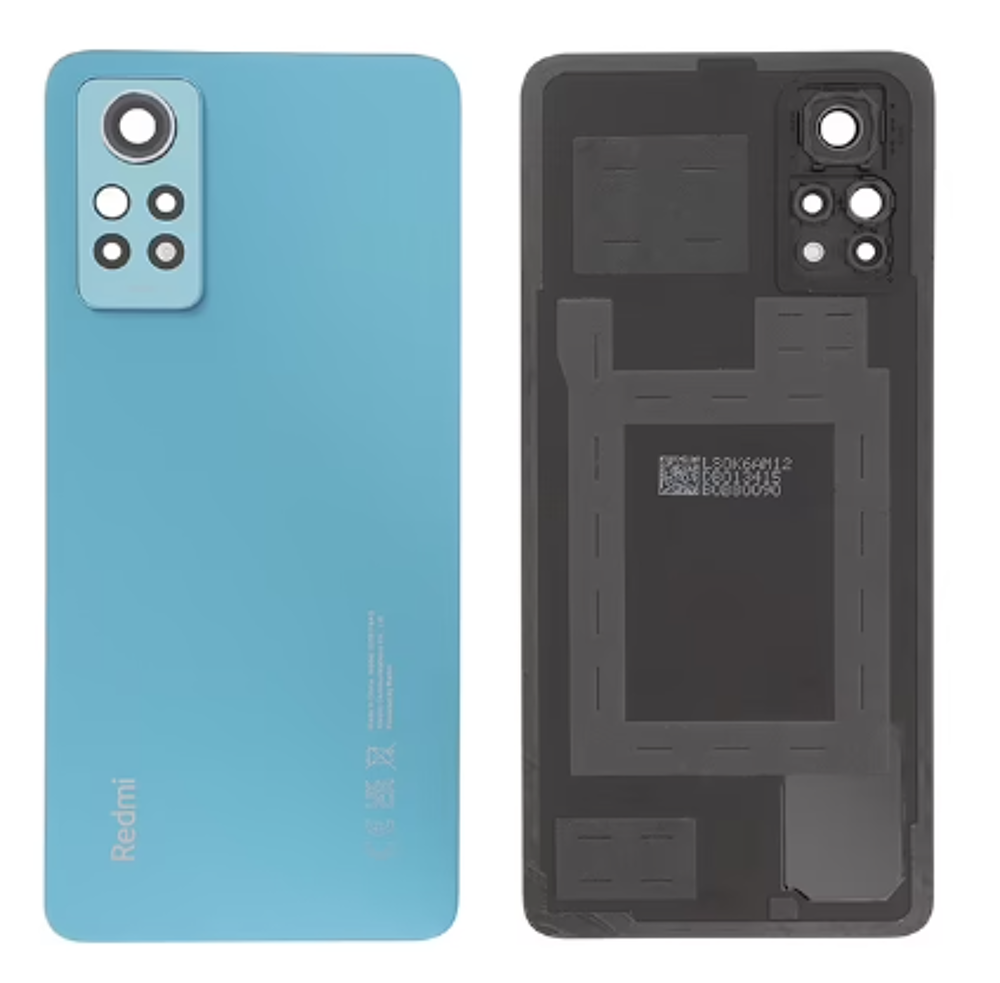 Hátlap (Gyári) - Aurora Kék, Xiaomi Pirosmi Note 12 Pro