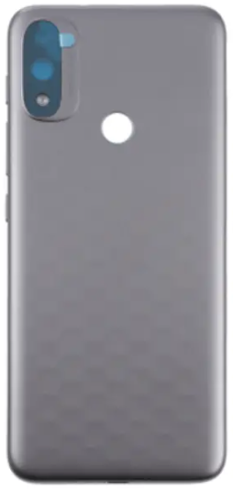 Hátlap (Gyári) - Fekete, Motorola Moto E20