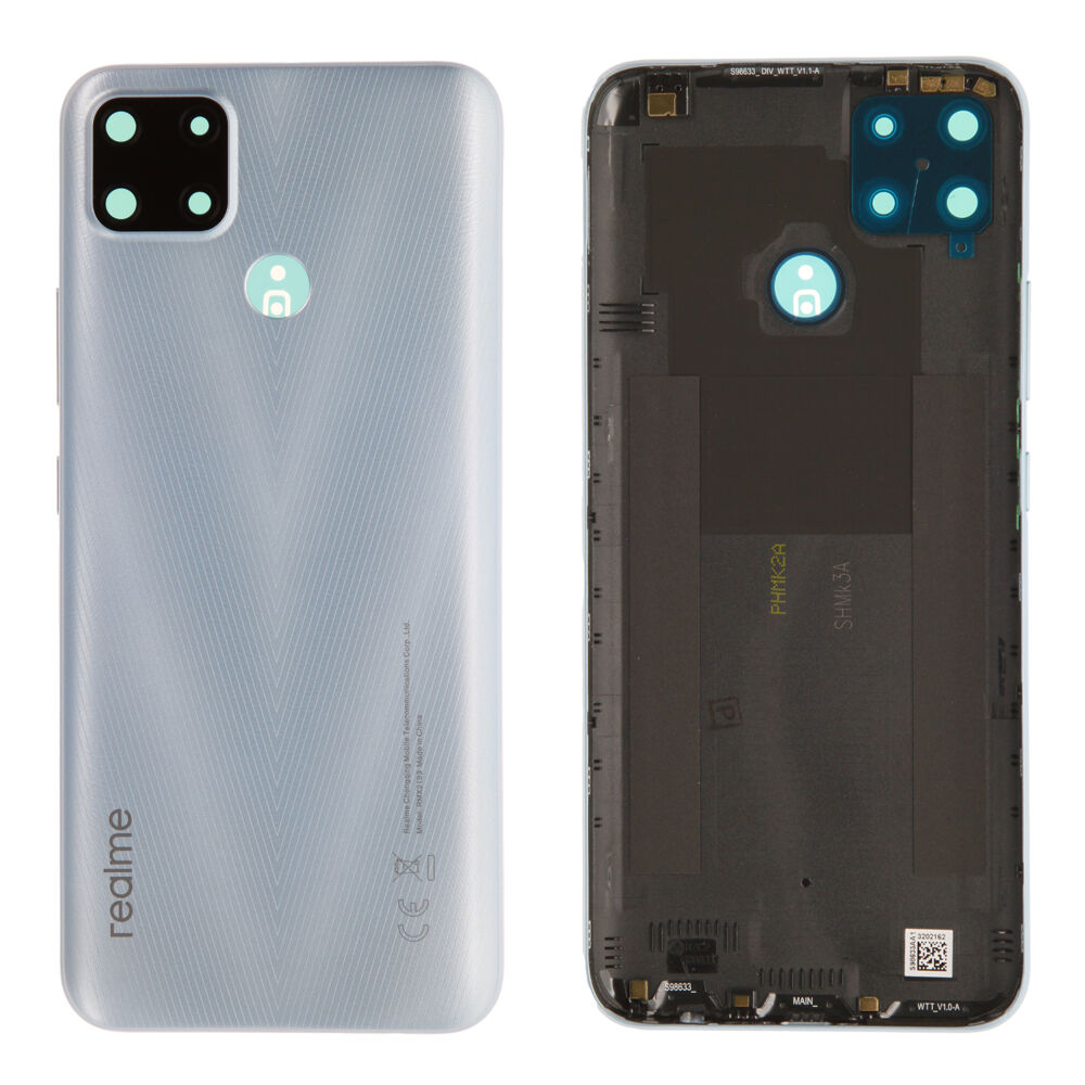 Hátlap (Gyári) - Kék, Realme 7i