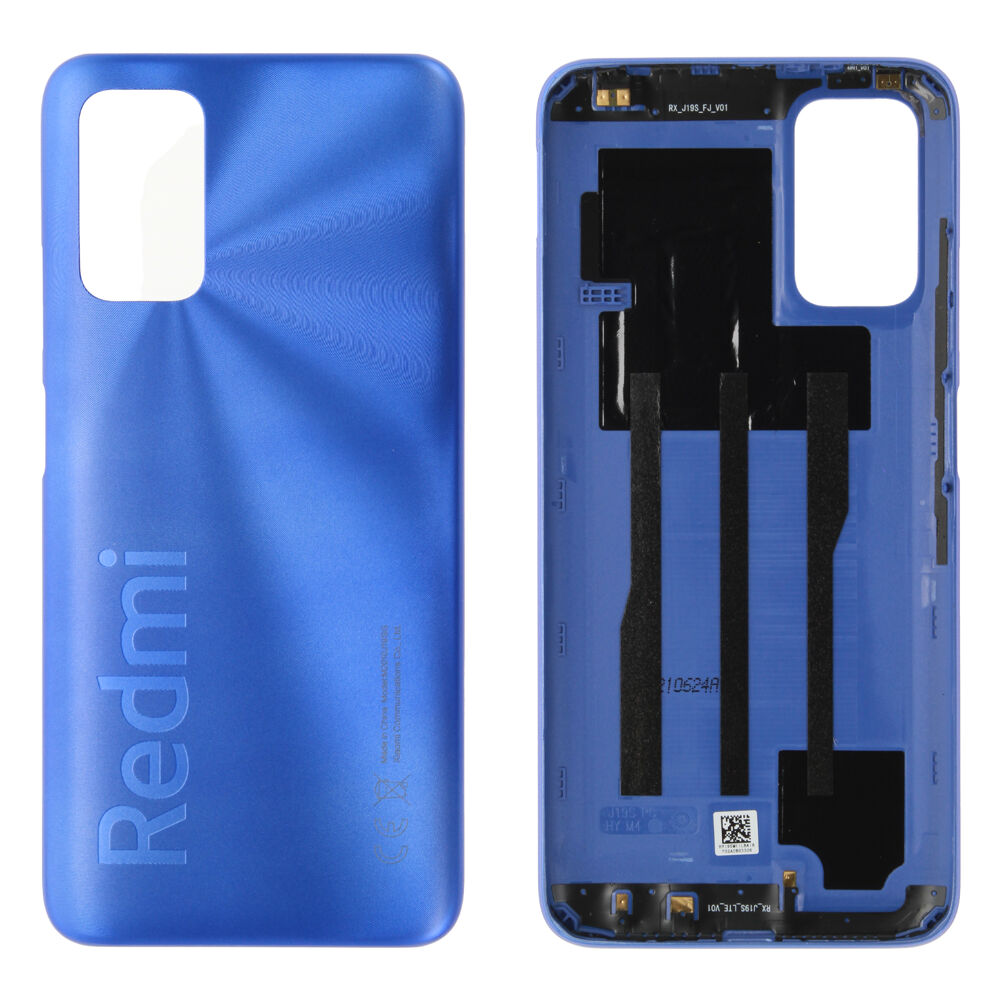 Hátlap (Gyári) - Kék, Xiaomi Pirosmi 9T