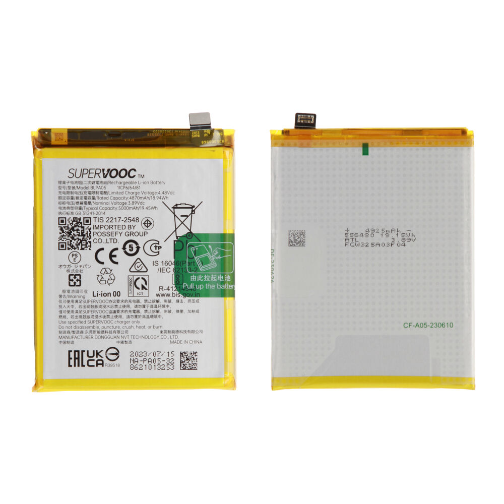 Akkumulátor (Gyári), Oppo Reno 10 5G