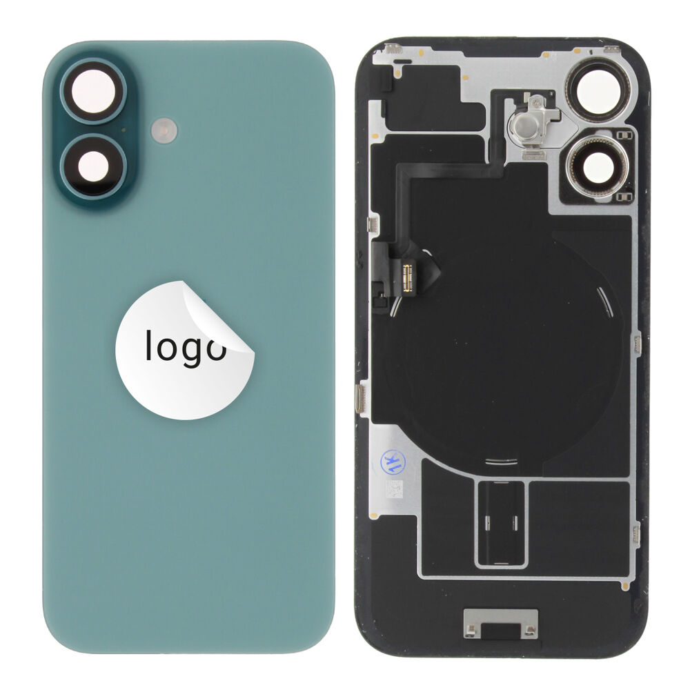 Back glass (Bontott A) - Zöld, For iPhone 16