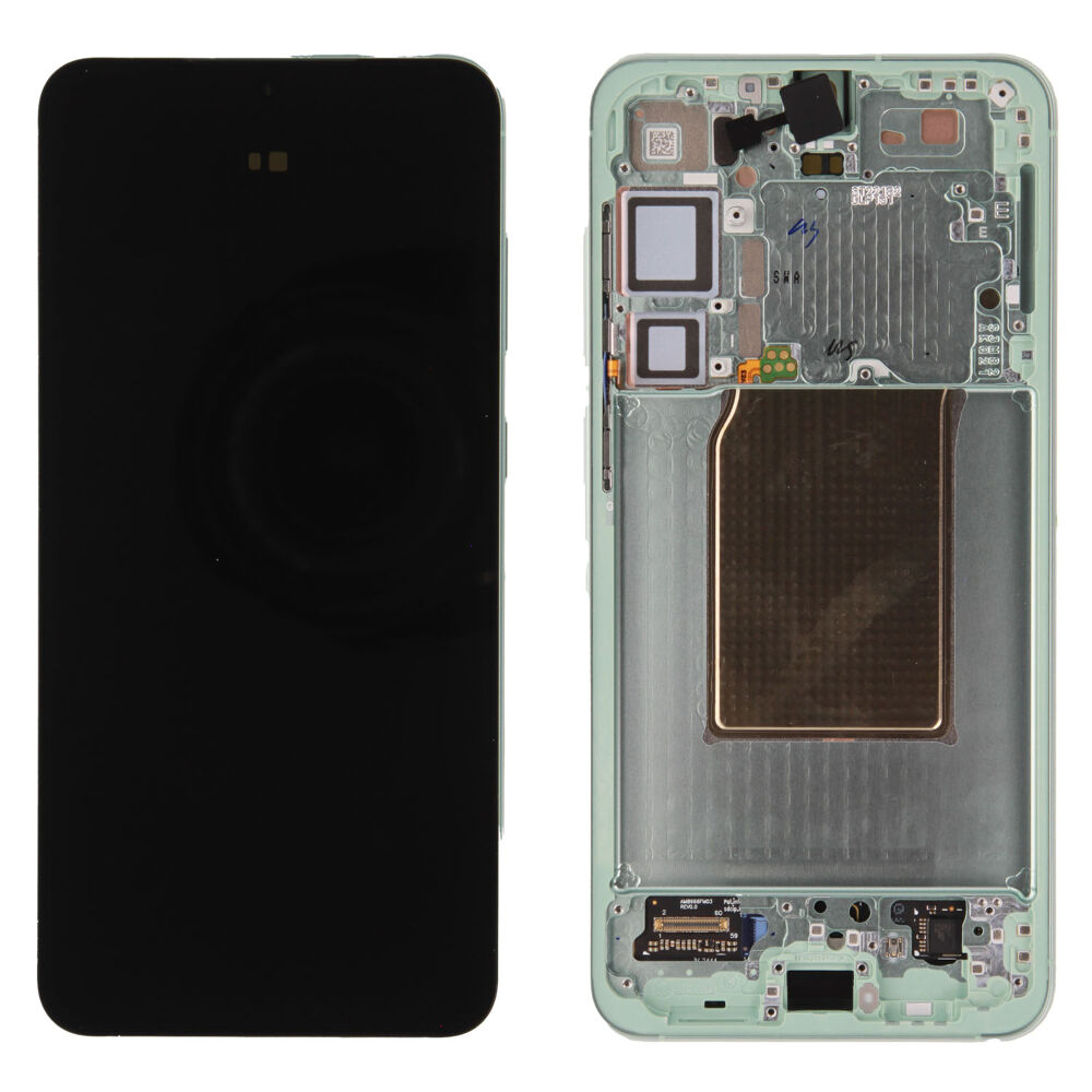 Kijelző incl. pre-assembled frame (Gyári) - Mint, Samsung Galaxy S25 Plus; SM-S936
