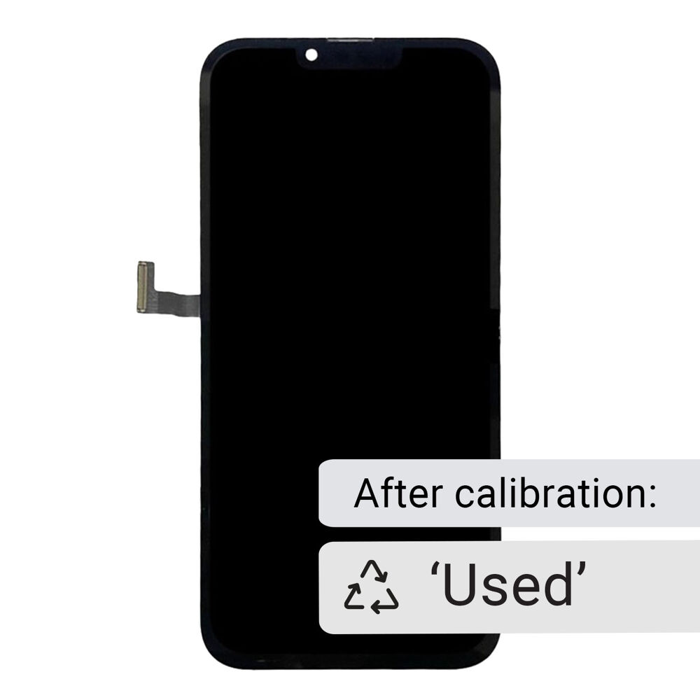Gyári bontott kijelző (karcmentes, flex kábellel iPhone 13 mini ( soft )