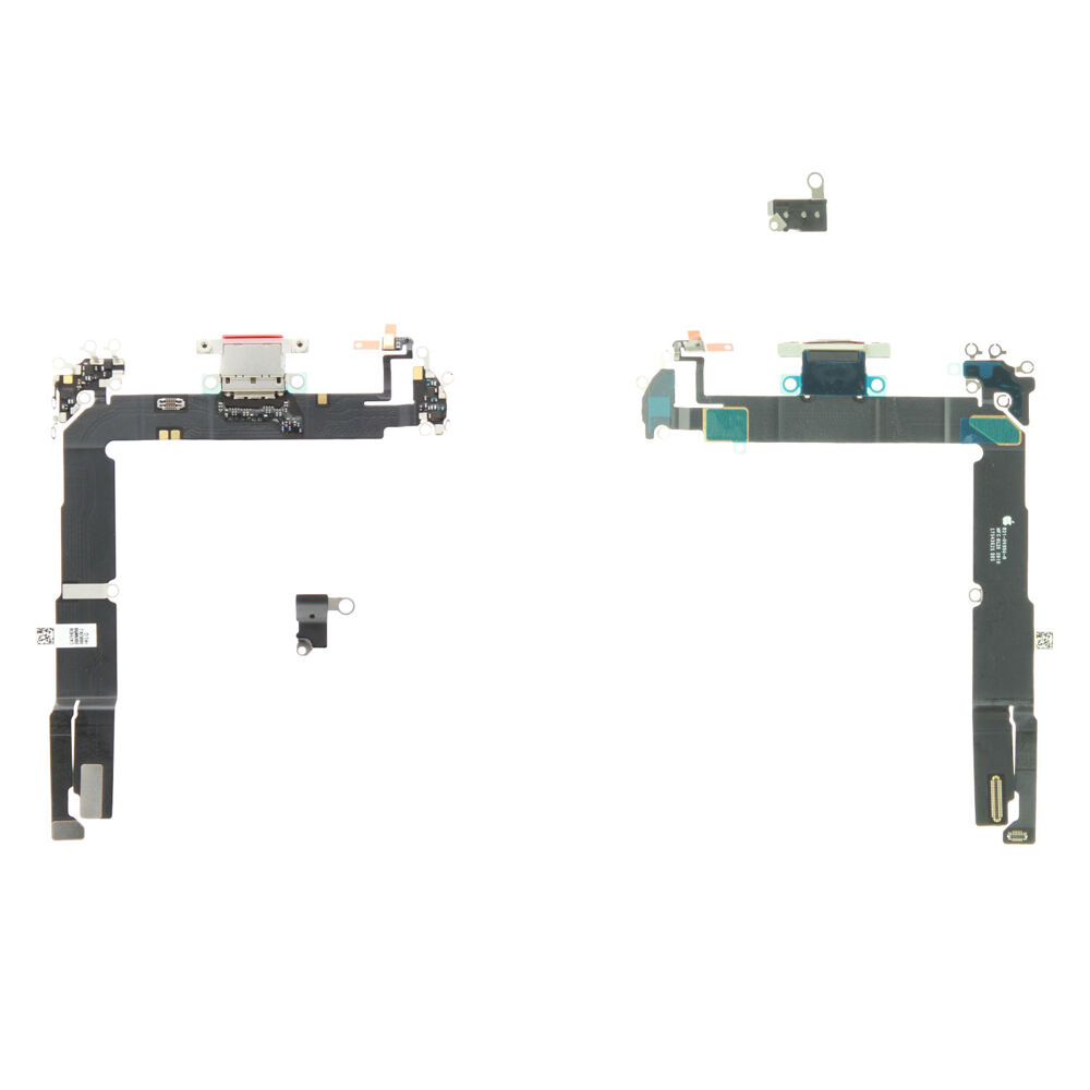 Töltőcsatlakozó (Gyári) incl. screw kit - Fehér, Apple iPhone 16 Plus