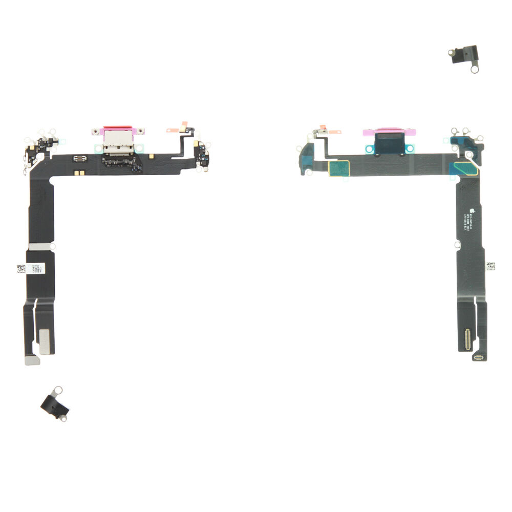 Töltőcsatlakozó (Gyári) incl. screw kit - Rózsaszín, Apple iPhone 16 Plus
