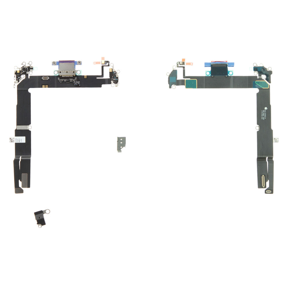Töltőcsatlakozó (Gyári) incl. screw kit - Kék, Apple iPhone 16 Plus