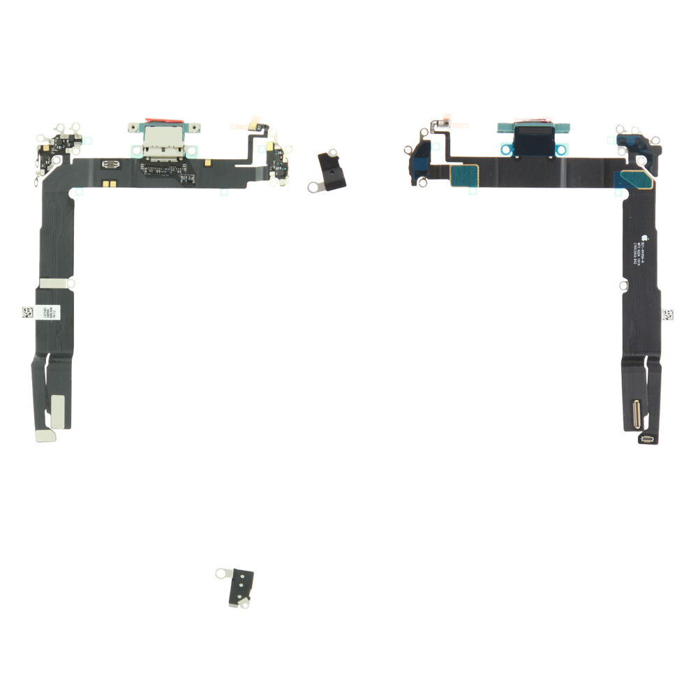 Töltőcsatlakozó (Gyári) incl. screw kit - Zöld, Apple iPhone 16 Plus