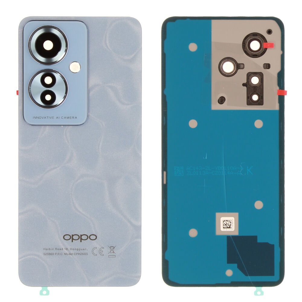 Hátlap (Gyári) - Kék, Oppo Reno 11 F