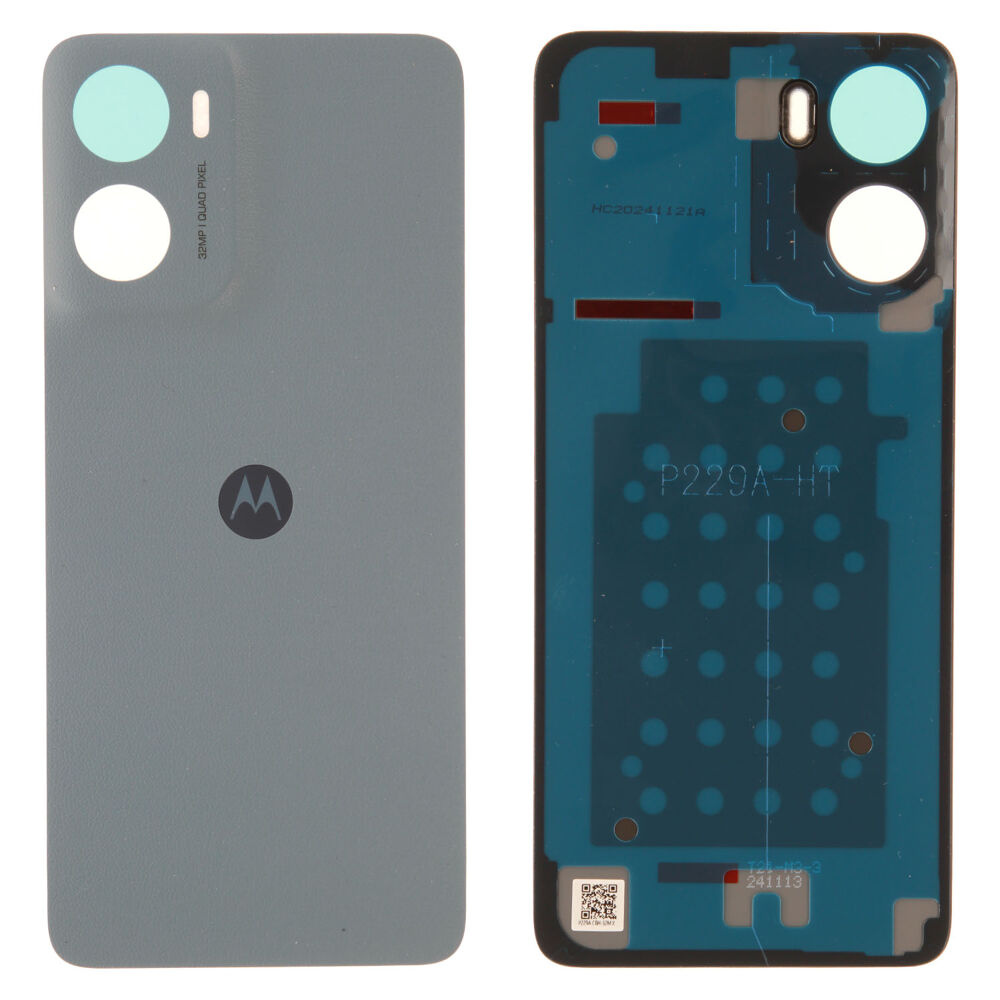 Hátlap (Gyári) - Kék, Motorola Moto E15