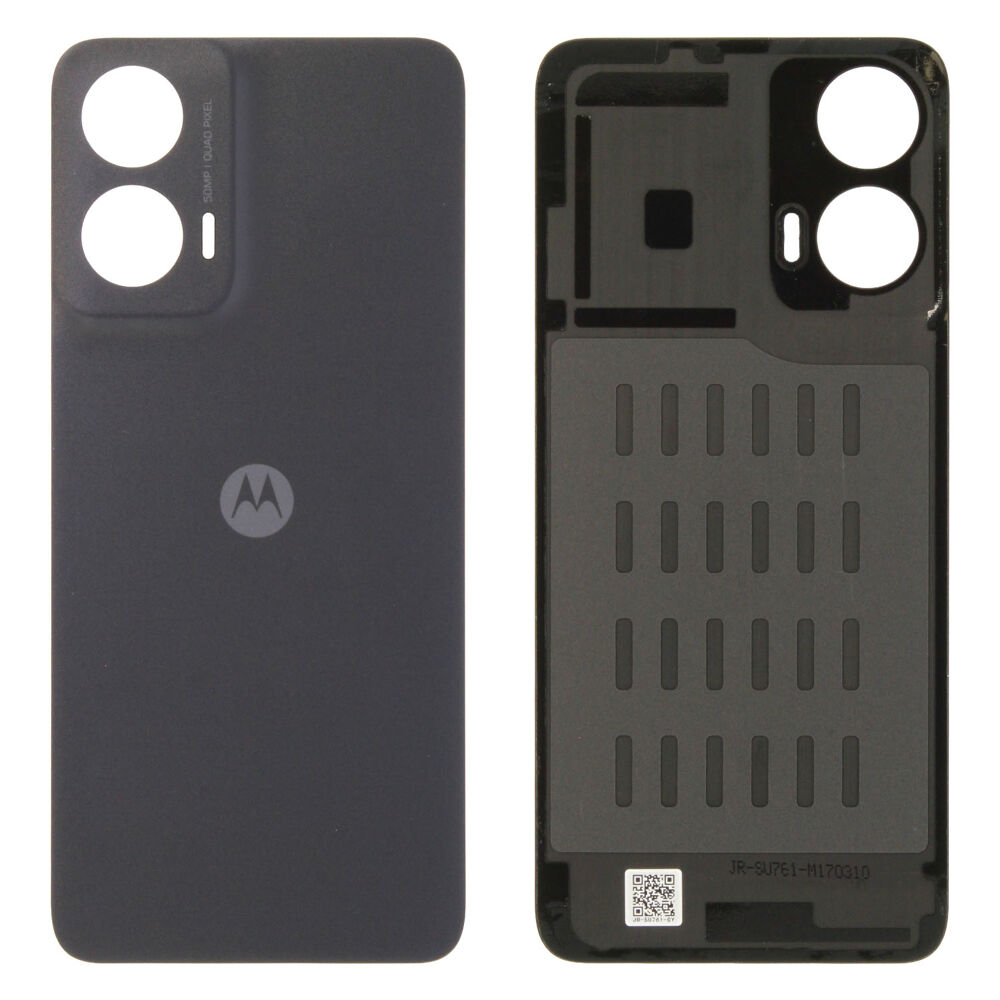 Hátlap (Gyári) - Fekete, Motorola Moto G35