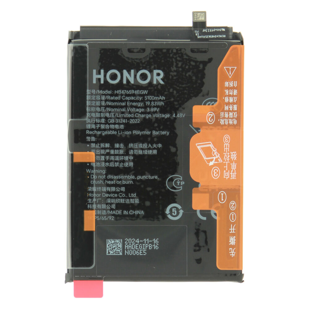 Akkumulátor (Gyári), Honor 200 Smart