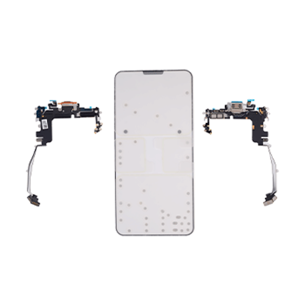 Töltőcsatlakozó (Gyári) - Ezüst, Apple iPhone 17 Pro pSIM