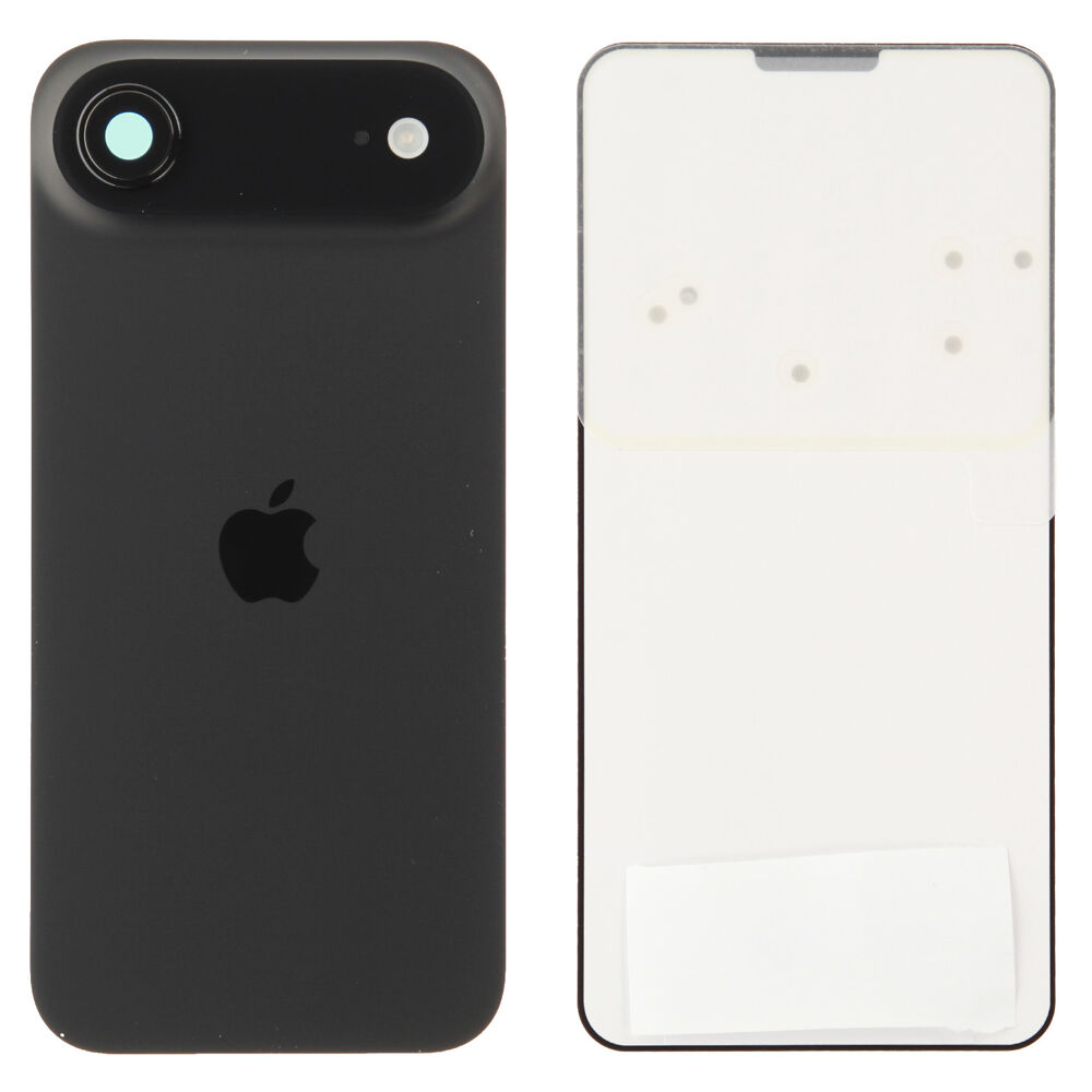 Hátlap (Gyári) - Fekete, Apple iPhone Air