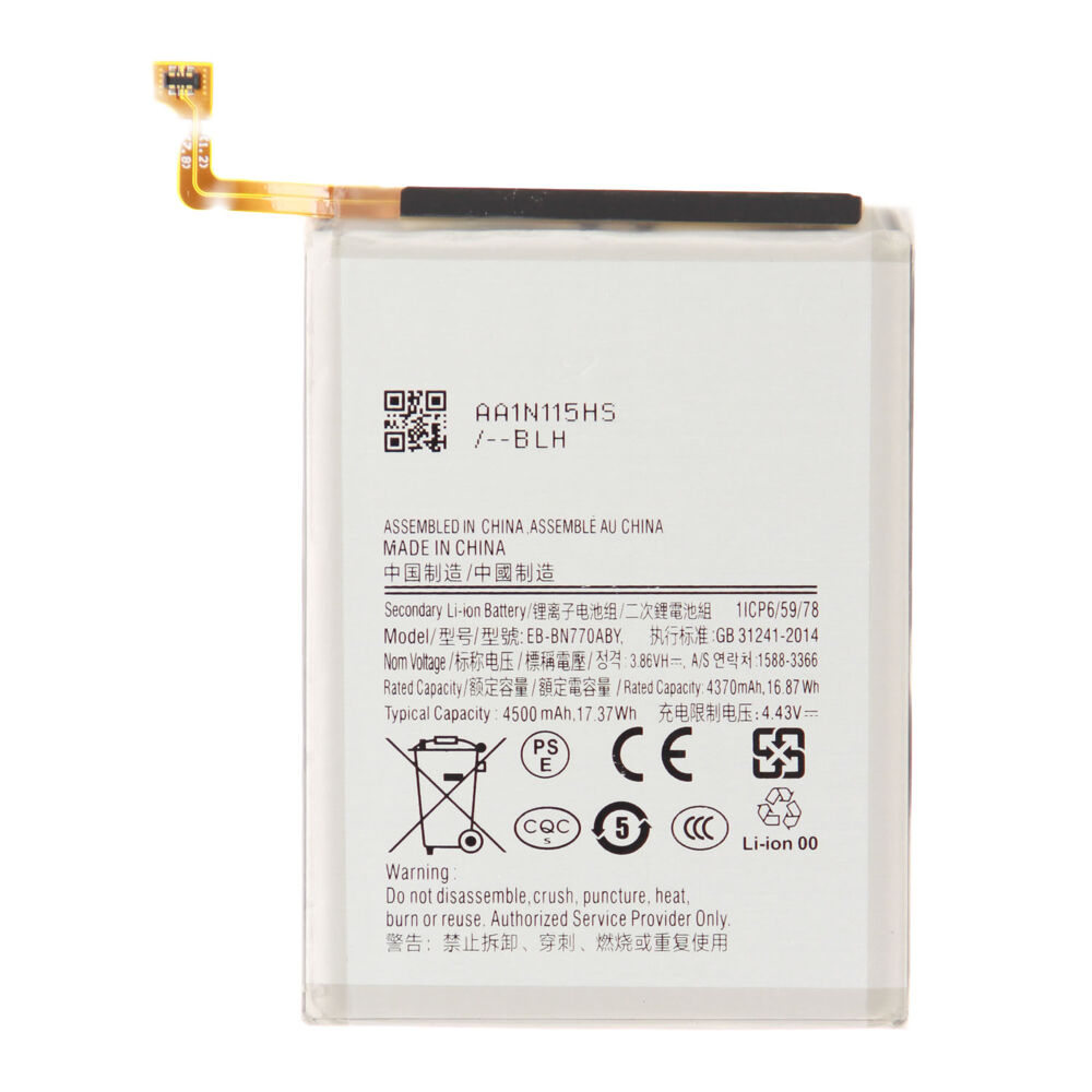 Akkumulátor (Utángyártott) For Samsung Galaxy Note 10 Lite; SM-N770F
