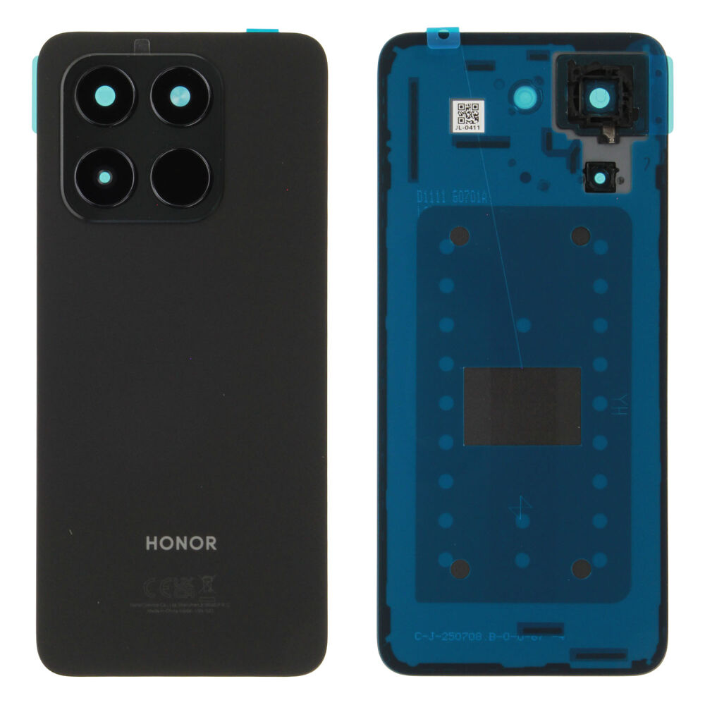Hátlap (Gyári) - Fekete, Honor 400 Smart