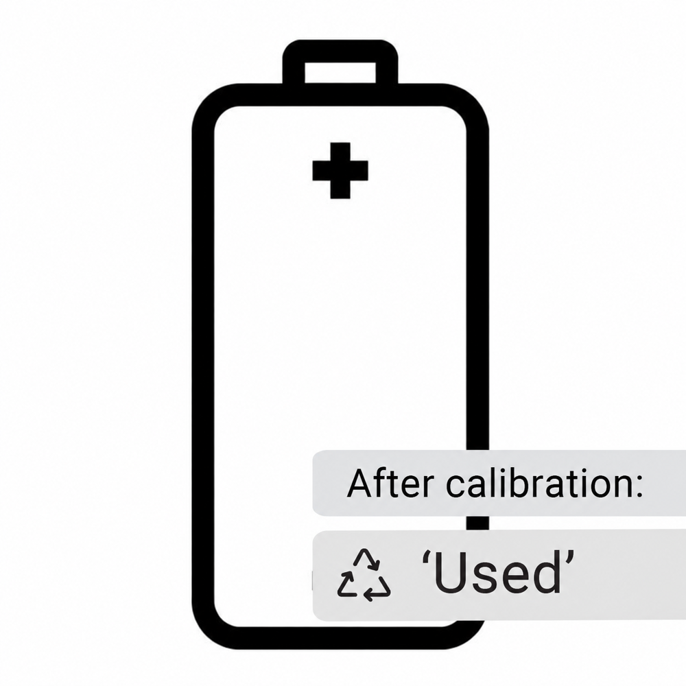 Akkumulátor health 80% - 85% | calibrated Used (Bontott), For iPhone X