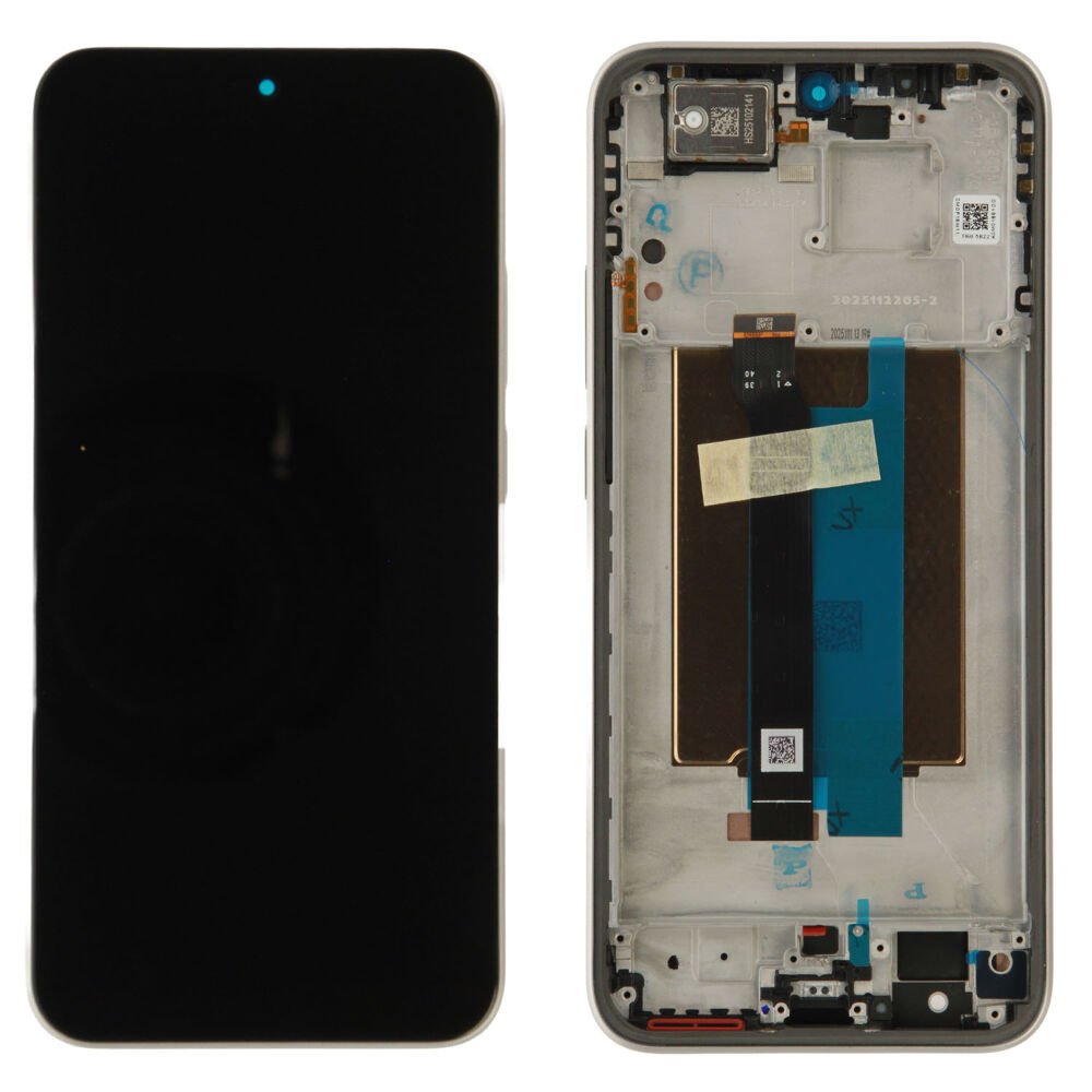 Kijelző (Gyári) - Titanium, Xiaomi Pirosmi Note 15 Pro