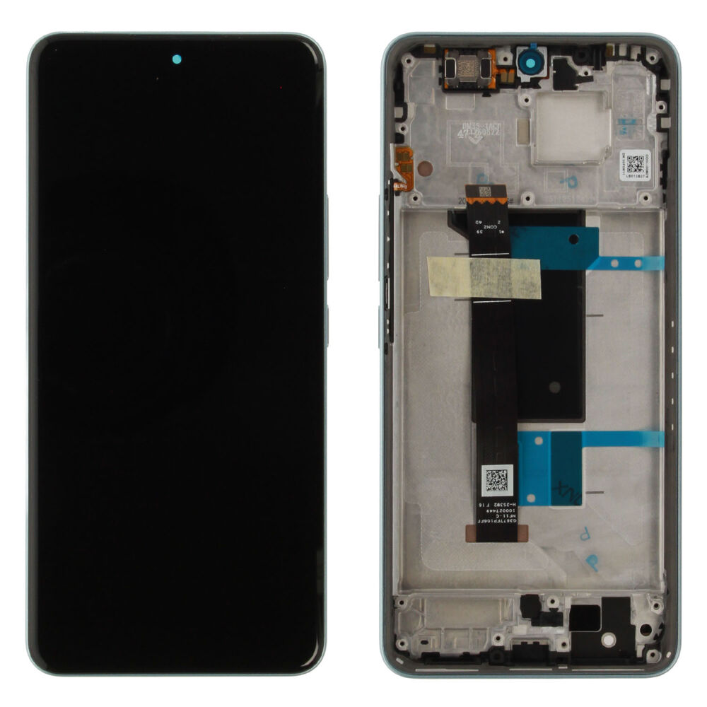 Kijelző (Gyári) - Kék, Xiaomi Pirosmi Note 15 Pro 4G