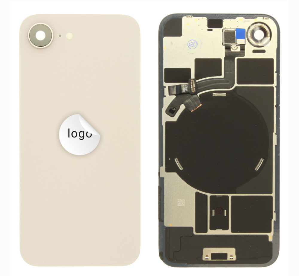 Back glass (Bontott B) - Rózsaszín, For iPhone 17e