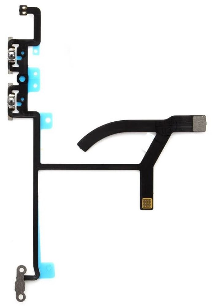 Wireless charging incl. Flex kábel Hangerőgomb (Legjobb minőségű utángyártott), For iPhone XS Max