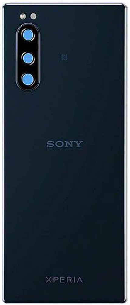 Hátlap (Gyári) - Kék, Sony Xperia 5