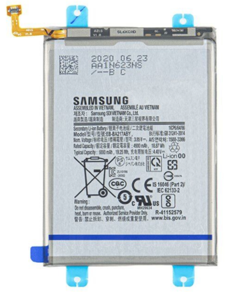 Akkumulátor (Gyári) Samsung Galaxy A21s / A12 / A02; SM-A217 / SM-A125 / SM-A022