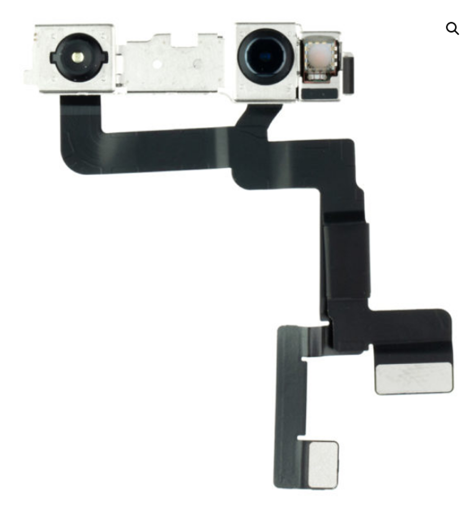 Előlapi kamera incl. Flex kábel sensor (Bontott), For iPhone 11