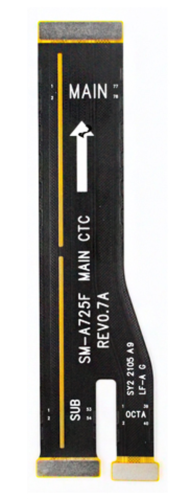 Gyári flex kábel Samsung A72; SM-A725F SM-A726B