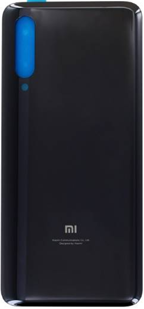 Hátlap (Gyári) - Fekete, Xiaomi Mi 9