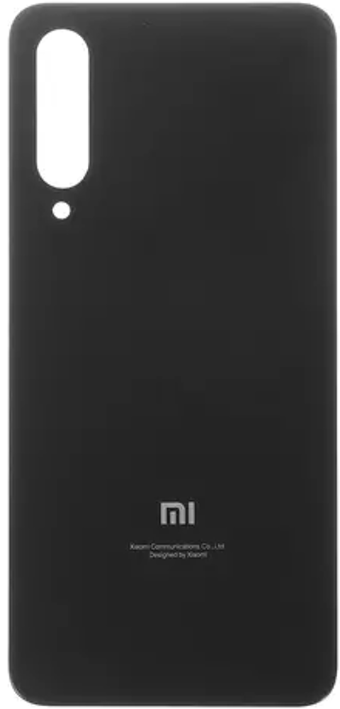 Hátlap (Gyári) - Fekete, Xiaomi Mi 9SE
