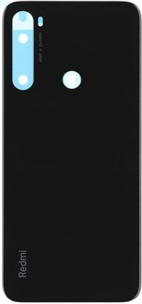 Hátlap (Gyári) - Fekete, Xiaomi Pirosmi Note 8